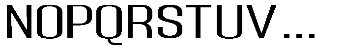 Grivon V02 Extra Expanded Font UPPERCASE