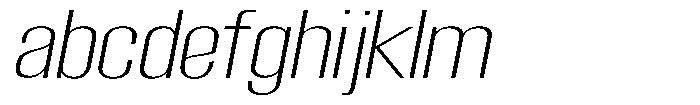 Grivon V02 Extra Light Exp Slant FONT