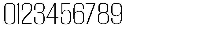 Grivon V02 Extra Light Sem Exp Font OTHER CHARS