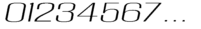 Grivon V02 Extra Light Ult Exp Slant Font OTHER CHARS