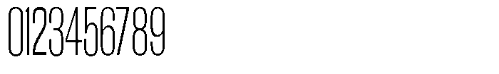 Grivon V02 Light Extra Condensed Font OTHER CHARS