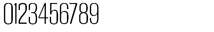 Grivon V02 Light Semi Condensed Font OTHER CHARS
