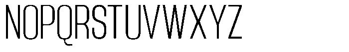 Grivon V02 Light Semi Condensed Font UPPERCASE