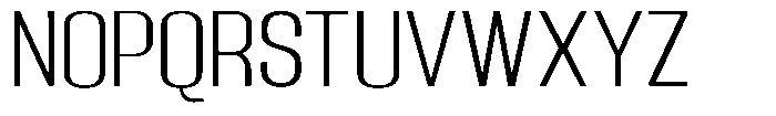 Grivon V02 Light Semi Expanded Font UPPERCASE