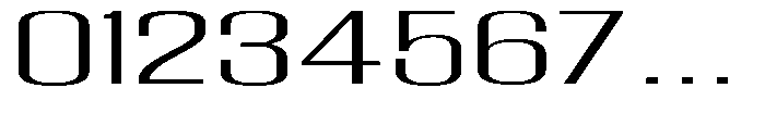 Grivon V02 Light Ultra Expanded Font OTHER CHARS