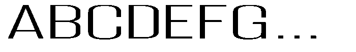 Grivon V02 Light Ultra Expanded Font UPPERCASE