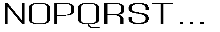 Grivon V02 Light Ultra Expanded Font UPPERCASE