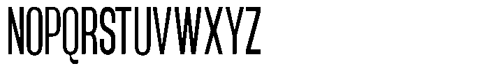 Grivon V02 Medium Extra Condensed Font UPPERCASE