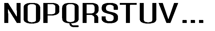 Grivon V02 Medium Extra Expanded Font UPPERCASE