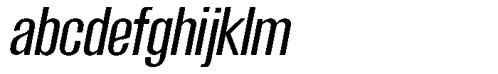 Grivon V02 Medium Semi Condensed Slant FONT