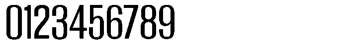 Grivon V02 Medium Semi Condensed Font OTHER CHARS