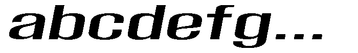 Grivon V02 Medium Ult Exp Slant FONT