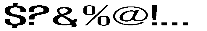Grivon V02 Medium Ultra Expanded Font OTHER CHARS