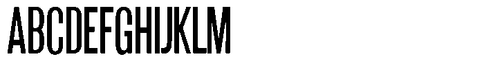 Grivon V02 Sem Bold Extra Condensed Font UPPERCASE