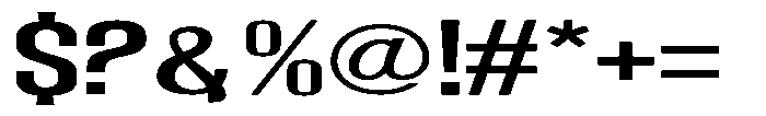 Grivon V02 Sem Bold Extra Exp Font OTHER CHARS
