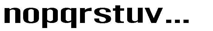 Grivon V02 Sem Bold Extra Exp Font LOWERCASE