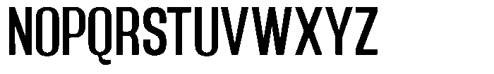 Grivon V02 Sem Bold Semi Condensed Font UPPERCASE