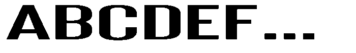 Grivon V02 Sem Bold Ult Exp Font UPPERCASE