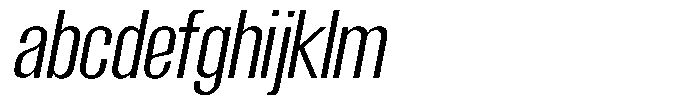 Grivon V02 Semi Condensed Slant FONT
