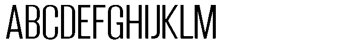 Grivon V02 Semi Condensed Font UPPERCASE