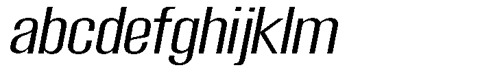 Grivon V02 Semi Expanded Slant FONT