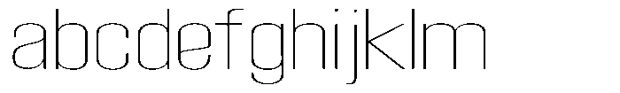 Grivon V02 Thin Extra Expanded FONT