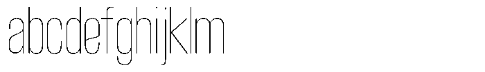 Grivon V02 Thin Semi Condensed FONT