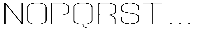 Grivon V02 Thin Ultra Expanded Font UPPERCASE