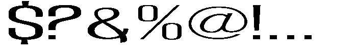 Grivon V02 Ultra Expanded Font OTHER CHARS