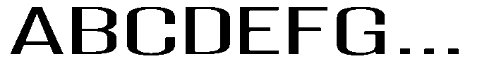 Grivon V02 Ultra Expanded Font UPPERCASE