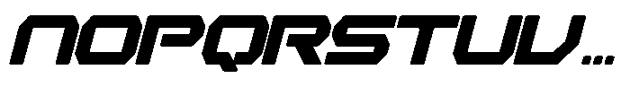 Grize Sports Italic Font LOWERCASE