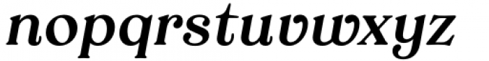 Grobek Alt Medium Italic Font LOWERCASE