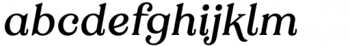 Grobek Alt Regular Italic Font LOWERCASE