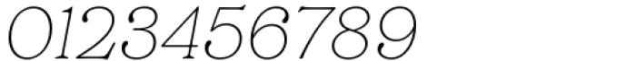 Grobek Alt Thin Italic Font OTHER CHARS