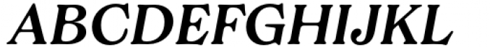 Grobek Medium Italic Font UPPERCASE