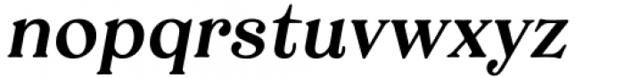 Grobek Medium Italic Font LOWERCASE