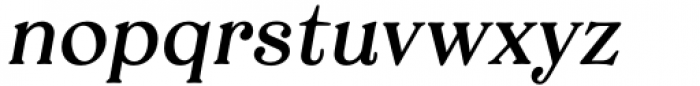 Grobek Regular Italic Font LOWERCASE