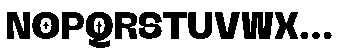 Grock Font UPPERCASE