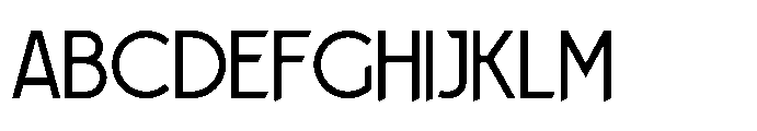Groden Cut Light Font UPPERCASE