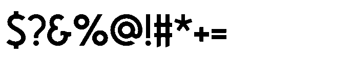 Groden Cut Regular Font OTHER CHARS