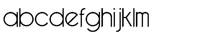 Groden Cut Thin FONT