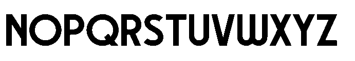 Groden Rd Bold Font UPPERCASE