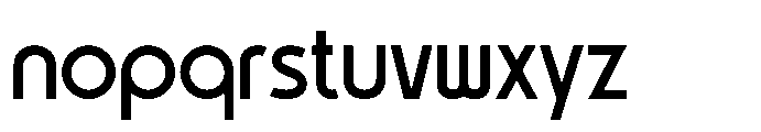 Groden Rd Regular Font LOWERCASE