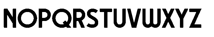 Groden Sr Bold Font UPPERCASE