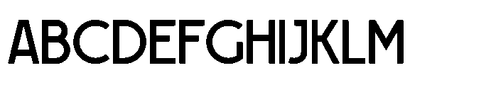 Groden Sr Regular Font UPPERCASE