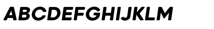 Grold Rounded Bold Italic Font UPPERCASE