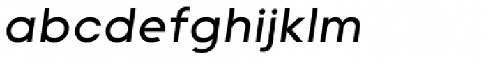 Grold SemiLight Italic Font LOWERCASE