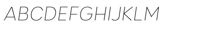 Grold Thin Italic Font