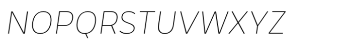 Grold Thin Italic Font UPPERCASE