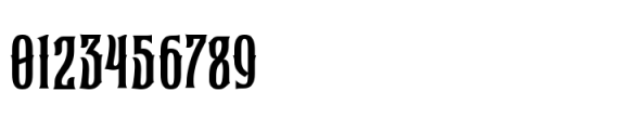 Gromega Font OTHER CHARS